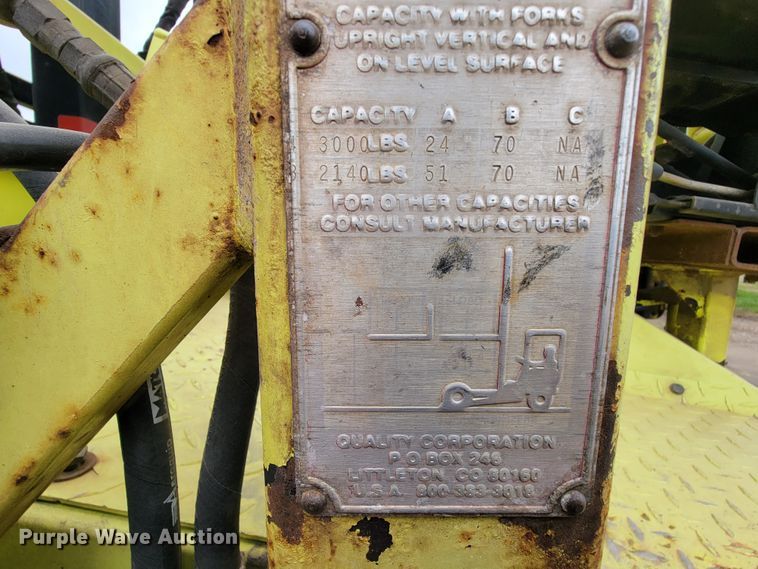 image for item FL9210 2005 Donkey D12-3K  forklift