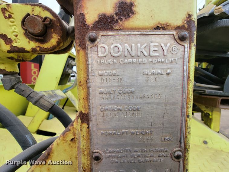 image for item FL9210 2005 Donkey D12-3K  forklift