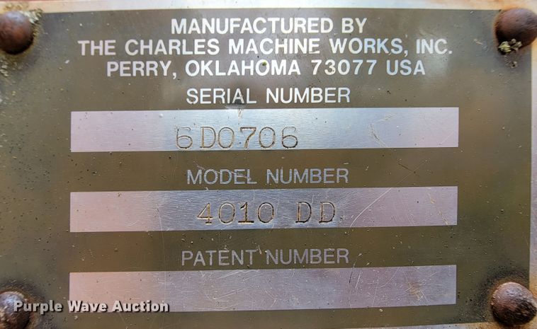 image for item FL9219 1987 Ditch Witch 4010  cable plow