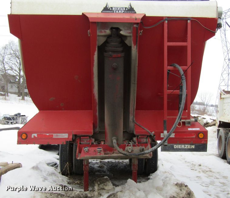 image for item GC9810 1987 Palmer Machine Works end dump trailer