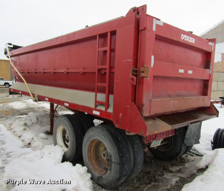 image for item GC9810 1987 Palmer Machine Works end dump trailer