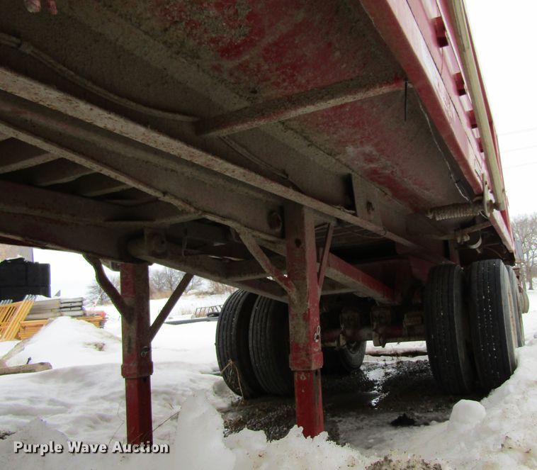 image for item GC9810 1987 Palmer Machine Works end dump trailer