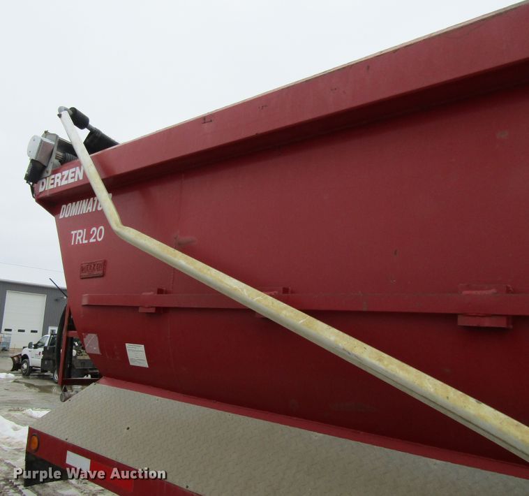 image for item GC9810 1987 Palmer Machine Works end dump trailer