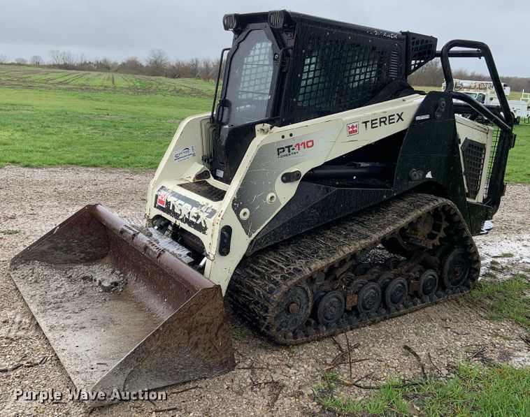 image for item GL9774 2014 Terex PT-110  tracked skid steer loader