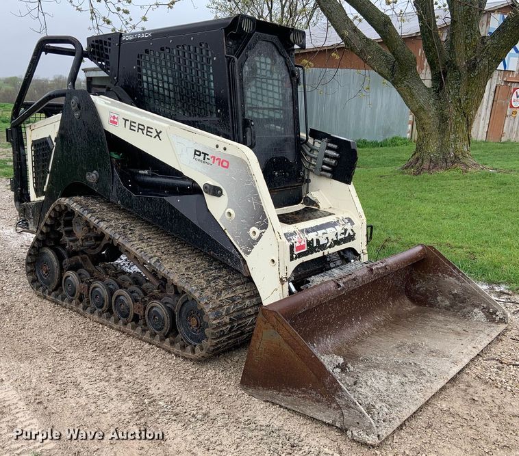 image for item GL9774 2014 Terex PT-110  tracked skid steer loader