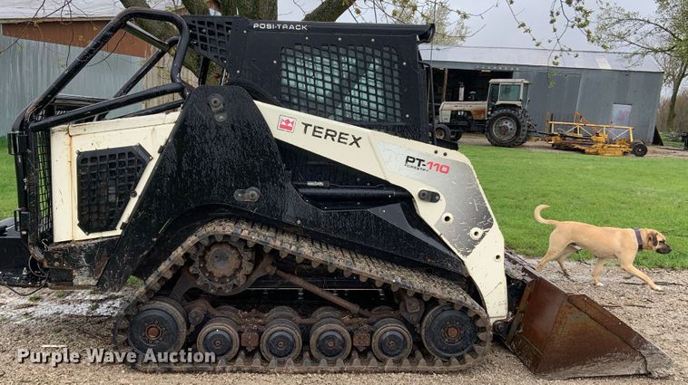 image for item GL9774 2014 Terex PT-110  tracked skid steer loader