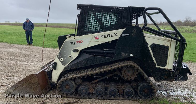 image for item GL9774 2014 Terex PT-110  tracked skid steer loader