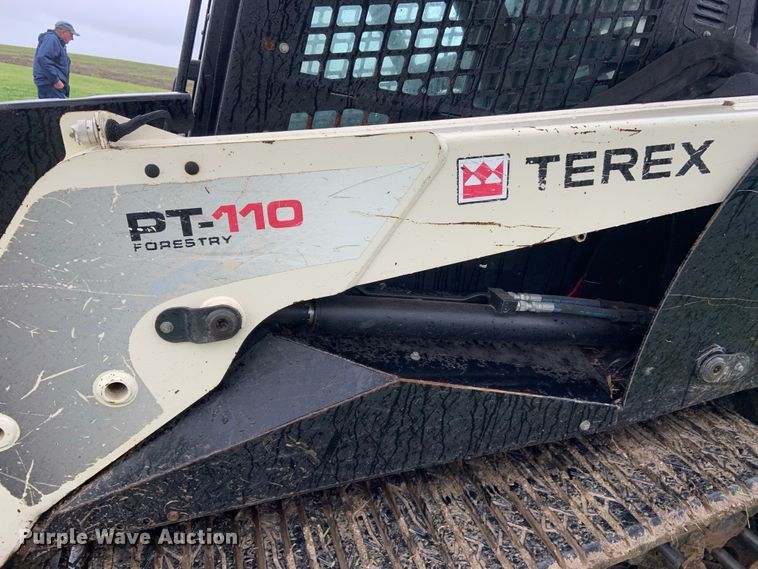 image for item GL9774 2014 Terex PT-110  tracked skid steer loader