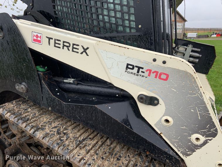image for item GL9774 2014 Terex PT-110  tracked skid steer loader