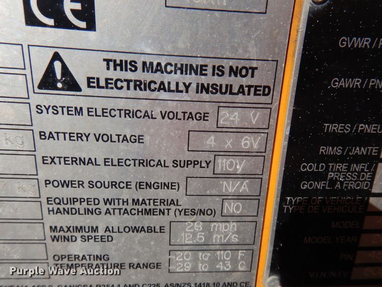 image for item HD9715 2017 Haulotte 45A17  boom lift