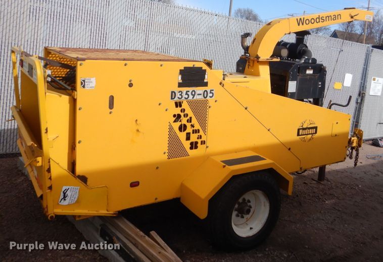 image for item HE9583 Woodsman 2018  wood chipper