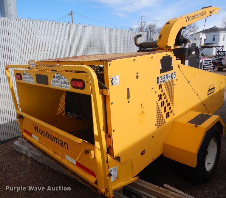 image for item HE9583 Woodsman 2018  wood chipper