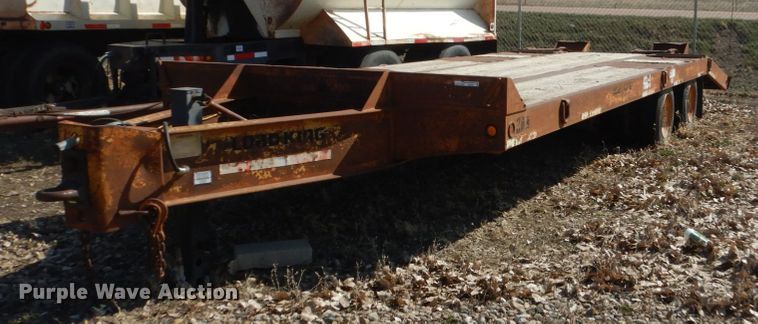 image for item HE9594 1996 Load King 202LT equipment trailer