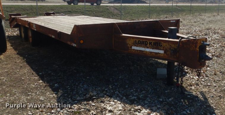 image for item HE9594 1996 Load King 202LT equipment trailer