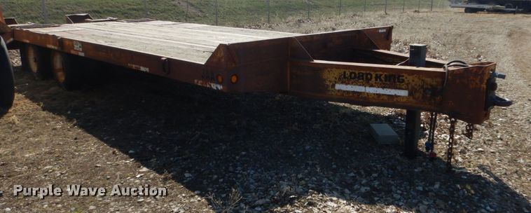 image for item HE9594 1996 Load King 202LT equipment trailer