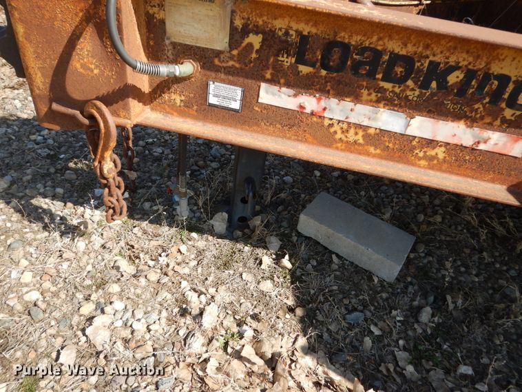 image for item HE9594 1996 Load King 202LT equipment trailer