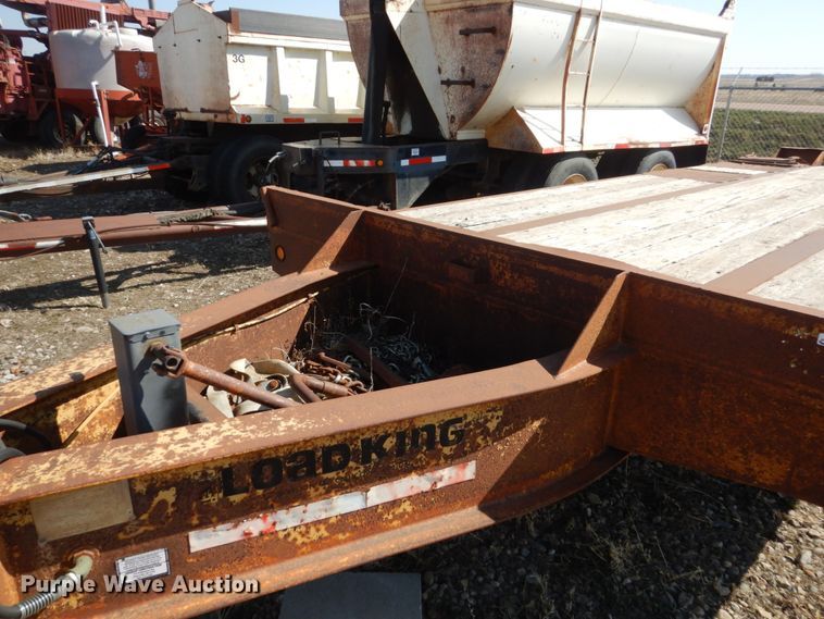 image for item HE9594 1996 Load King 202LT equipment trailer