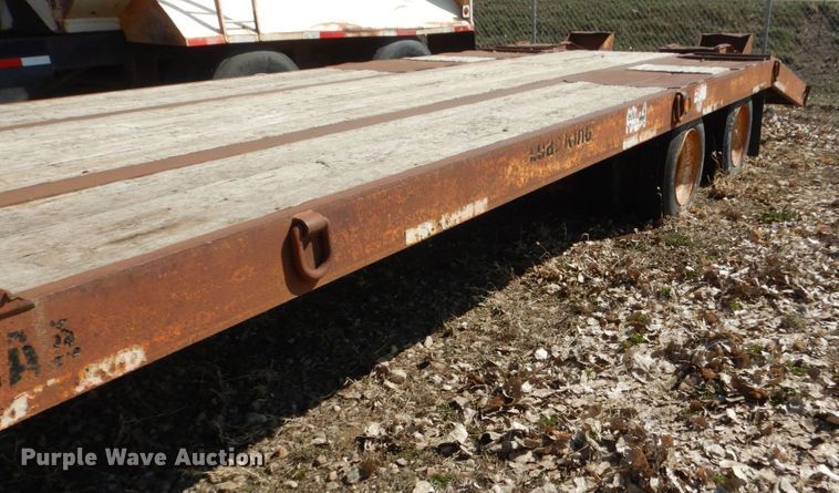 image for item HE9594 1996 Load King 202LT equipment trailer