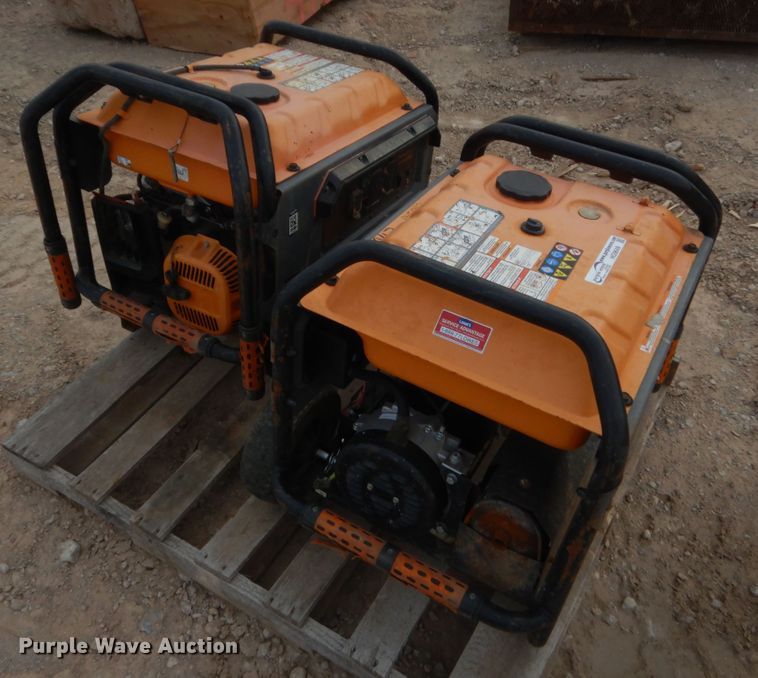 image for item HG9649 (2) Generac XT8000E generators