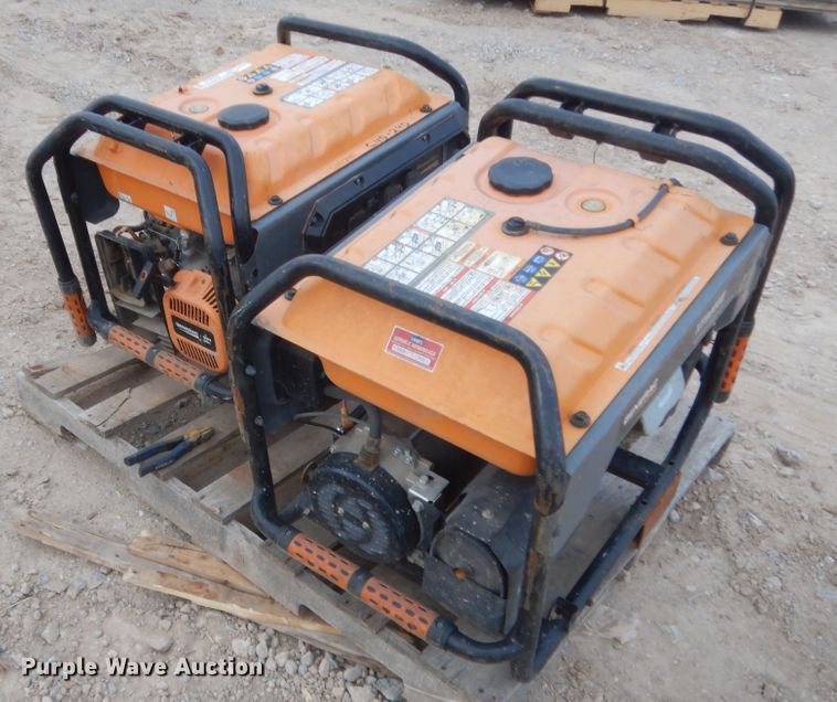 image for item HG9649 (2) Generac XT8000E generators