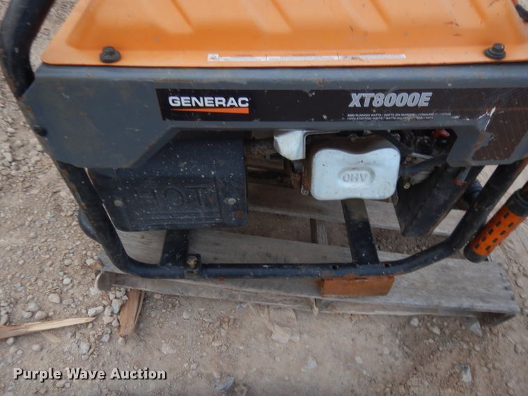 image for item HG9649 (2) Generac XT8000E generators