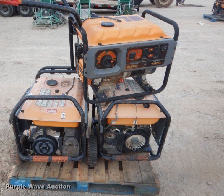 (3) Generac generators in Oklahoma City, OK | Item HG9650 sold | Purple ...