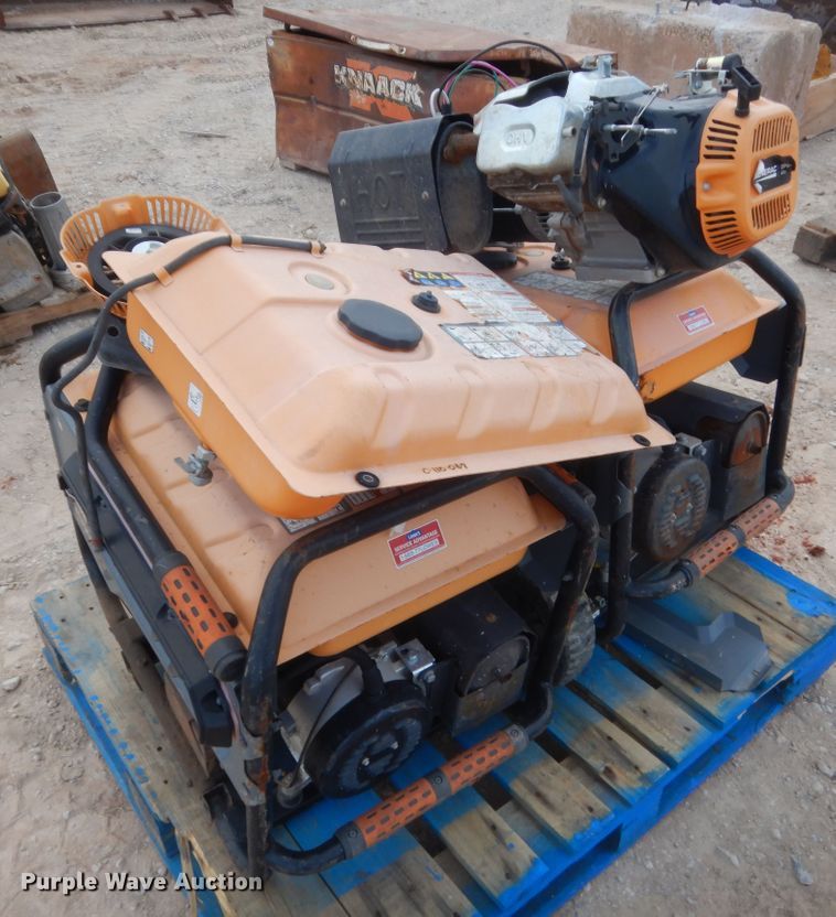 image for item HG9655 (2) Generac XT8000E generators