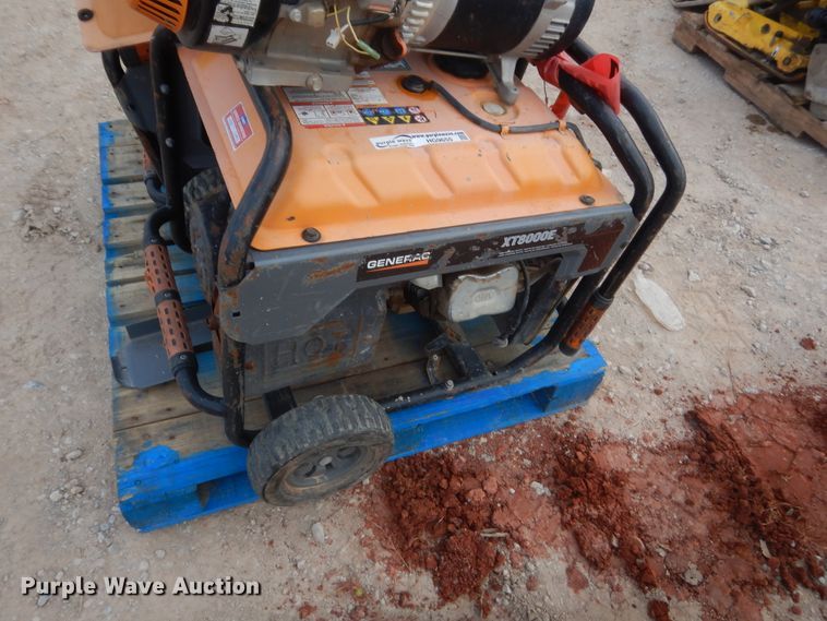 image for item HG9655 (2) Generac XT8000E generators