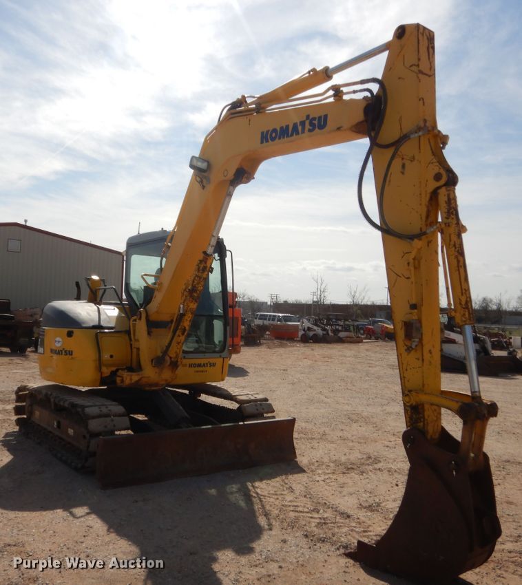 image for item HG9666 2008 Komatsu PC78MR-6  mini excavator