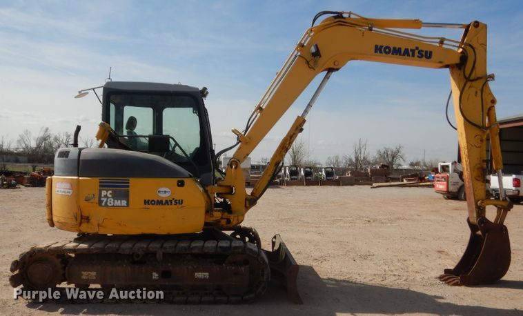 image for item HG9666 2008 Komatsu PC78MR-6  mini excavator