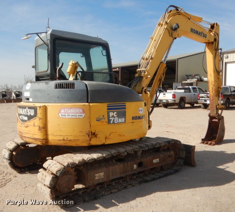 image for item HG9666 2008 Komatsu PC78MR-6  mini excavator