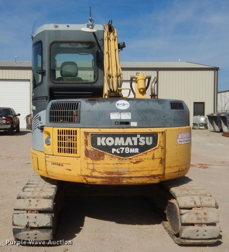 image for item HG9666 2008 Komatsu PC78MR-6  mini excavator