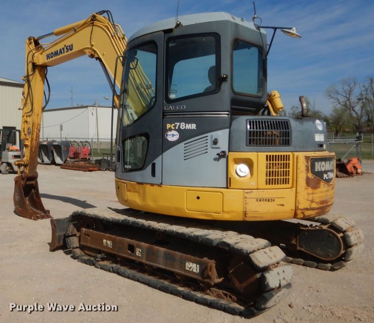 image for item HG9666 2008 Komatsu PC78MR-6  mini excavator