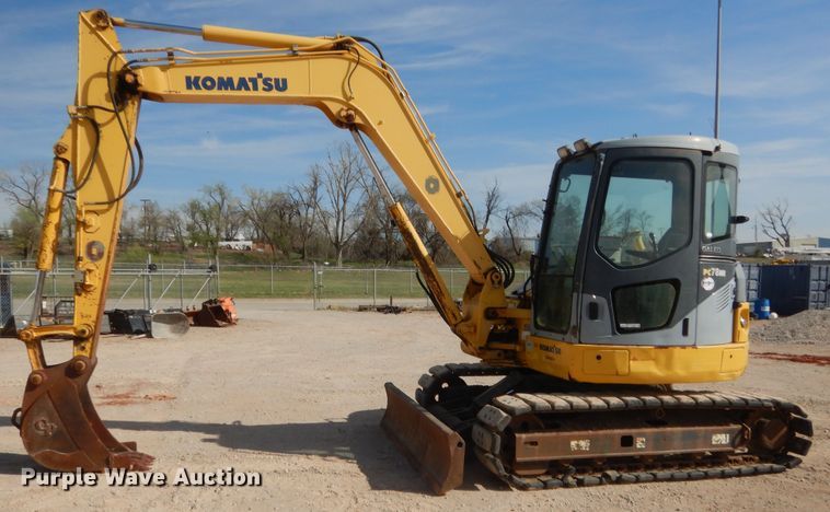 image for item HG9666 2008 Komatsu PC78MR-6  mini excavator