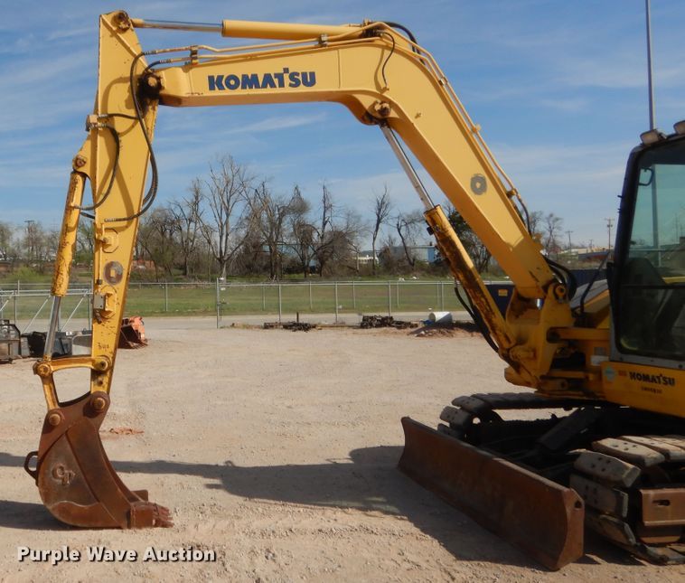 image for item HG9666 2008 Komatsu PC78MR-6  mini excavator