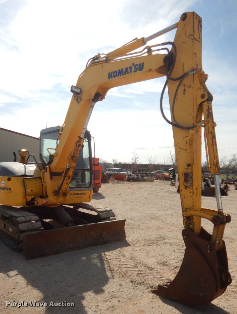 image for item HG9666 2008 Komatsu PC78MR-6  mini excavator