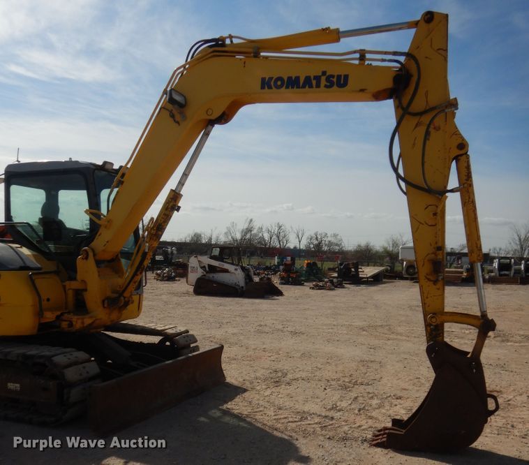 image for item HG9666 2008 Komatsu PC78MR-6  mini excavator