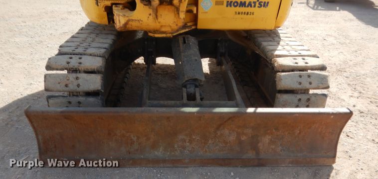 image for item HG9666 2008 Komatsu PC78MR-6  mini excavator