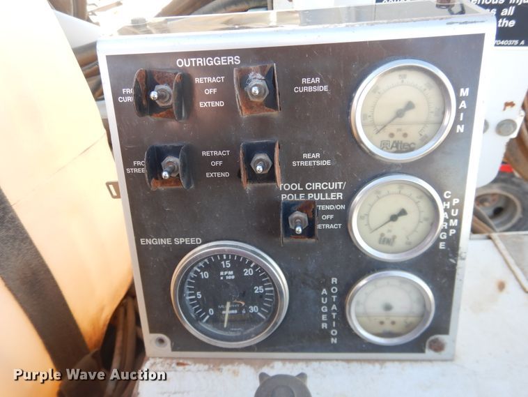 image for item HL9586 2009 International 7400  pressure digger truck