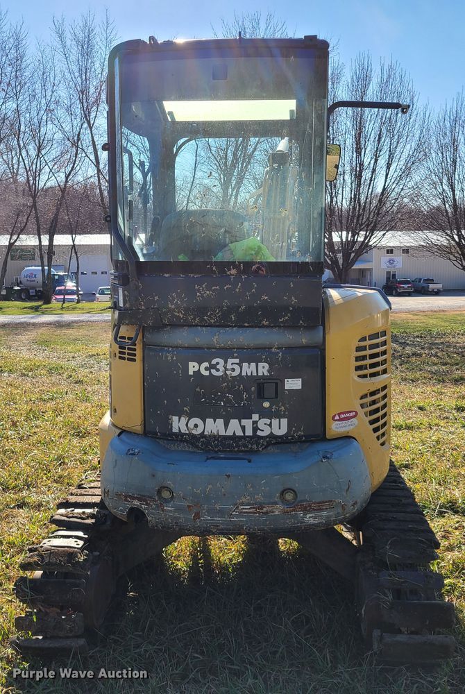 image for item HM9757 Komatsu PC35MR-2  mini excavator