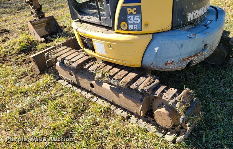 image for item HM9757 Komatsu PC35MR-2  mini excavator