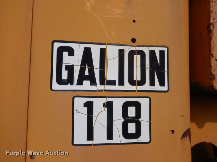 image for item HO9372 1961 Galion 118KE1  rigid frame motor grader