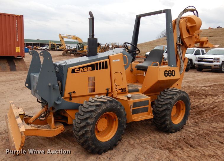 image for item HR9040 1992 Case 660  cable plow