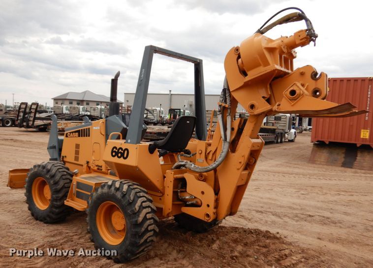 image for item HR9040 1992 Case 660  cable plow