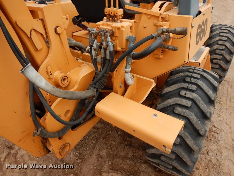 image for item HR9040 1992 Case 660  cable plow