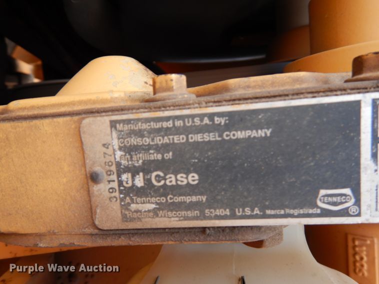 image for item HR9040 1992 Case 660  cable plow