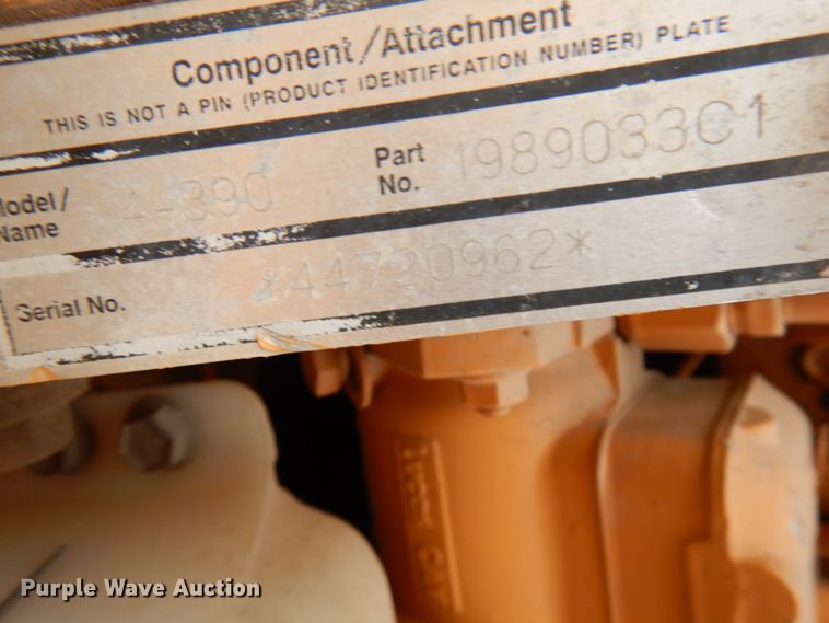 image for item HR9040 1992 Case 660  cable plow