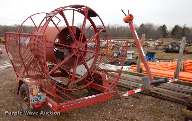 image for item HR9053 2001 JTC JTCFIG8  reel trailer