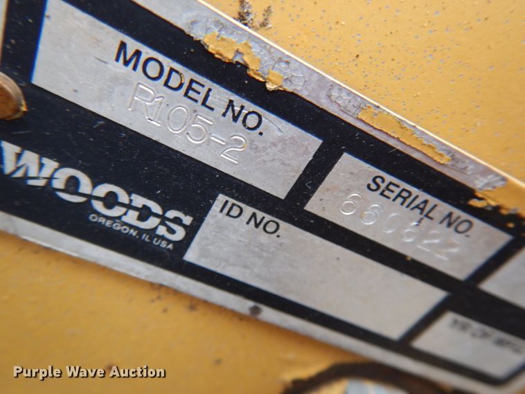 image for item HR9059 Woods R105-2  62"W skid steer rotary mower