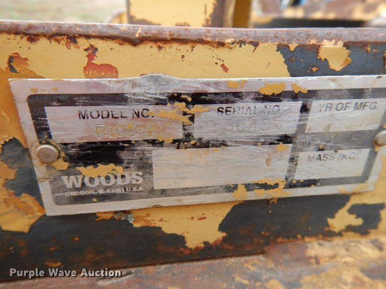 image for item HR9060 Woods R105-2  62"W skid steer rotary mower